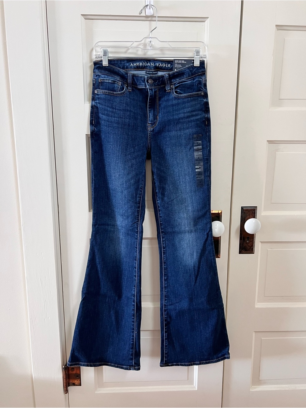 American Eagle Outfitters Dark Blue Flare Jeans